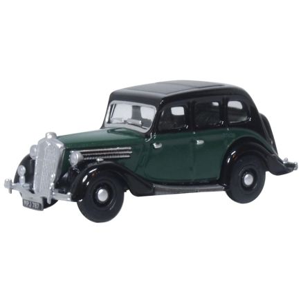 Oxford Diecast 76WO006 OO Gauge Wolseley 18/85 Green/Black