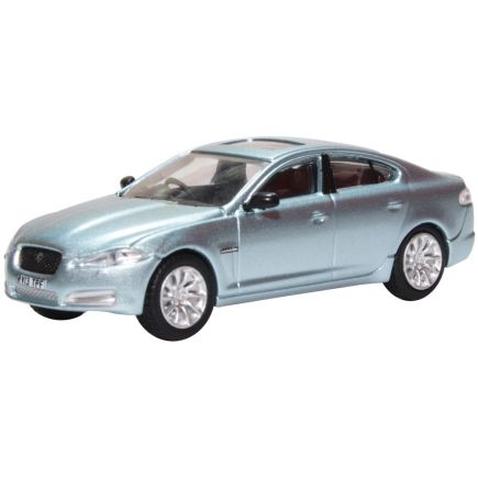 Oxford Diecast 76XF006 OO Gauge Jaguar XF Crystal Blue