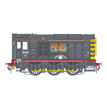 Dapol 7D-002-021 O Gauge Class 08 08460 'Spirit Of The Oak' RSS