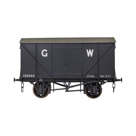 Dapol 7F-066-001 O Gauge GW 12 Ton Van GW Grey 123254