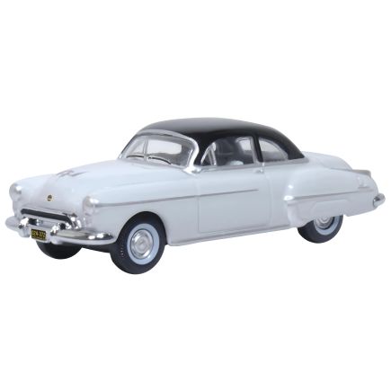 Oxford Diecast 87OR50005 HO Scale Oldsmobile Rocket 88 Coupe 1950 Marol Grey/Black