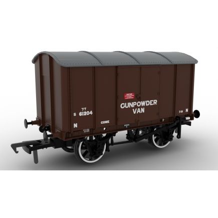 Rapido 908050 OO Gauge Not Quite Mink Van BR(S) No.61204