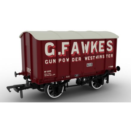 Rapido 908052 OO Gauge Not Quite Mink Van G. Fawkes No.1105