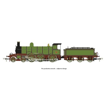 Rapido 914502 OO Gauge HR Jones Goods 4-6-0 106 Highland Railway Light Green 1890s Condition DCC Sound Fitted
