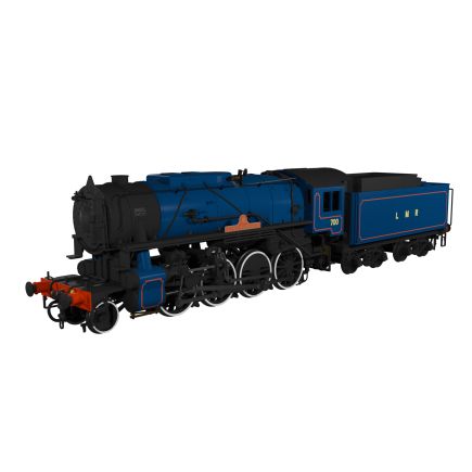 Rapido 926505 OO Gauge USATC S160 2-8-0 No.700 'Major General Carl R Gray Jr.' LMR Blue DCC Sound Fitted