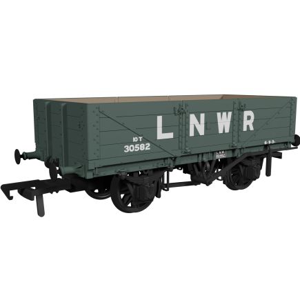 Rapido 950004 OO Gauge LNWR D84 4 Plank Open Wagon LNWR Grey No.30582