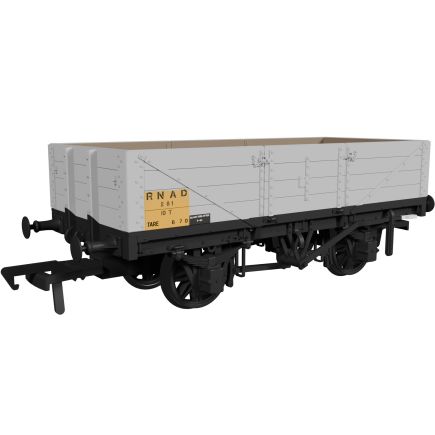Rapido 950011 OO Gauge LNWR D84 4 Plank Open Wagon RNAD Grey No.281
