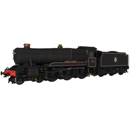 Rapido 954005 OO Gauge GW County 4-6-0 1013 'County of Dorset' BR Lined Black Early Crest