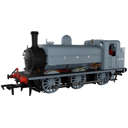 Rapido 958002 OO Gauge GNR J13 0-6-0 1210 GNR Grey