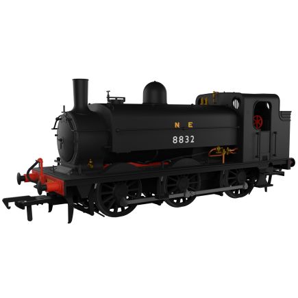 Rapido 958506 OO Gauge LNER J52 0-6-0 8832 NE Black DCC Sound Fitted