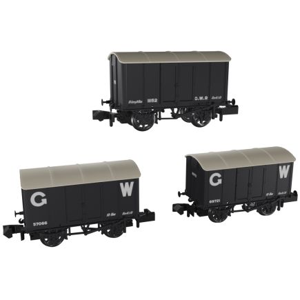 Rapido 961001 N Gauge Triple Pack GW Iron Minks GW Grey Early Years