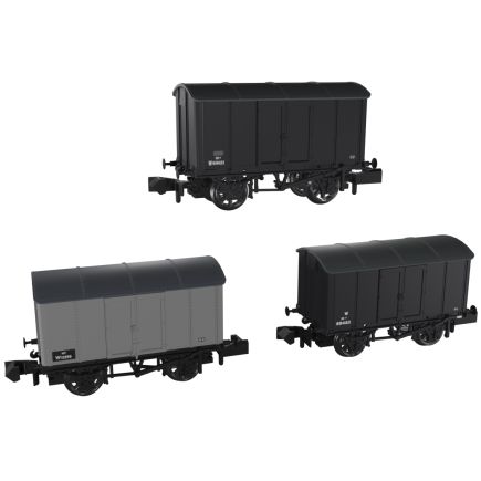 Rapido 961011 N Gauge Triple Pack GW Iron Minks BR Liveries