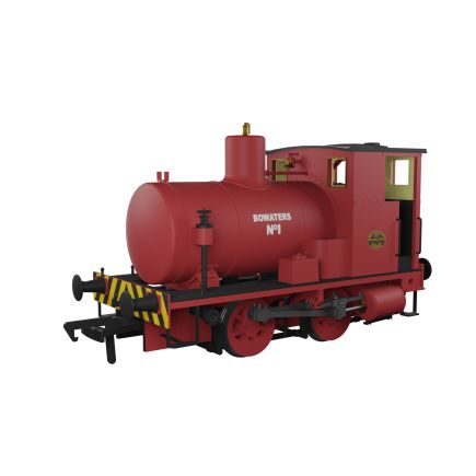 Rapido 965005 OO Gauge Andrew Barclay Fireless 0-4-0 Bowaters Ellesmere No.1 Works No.1982