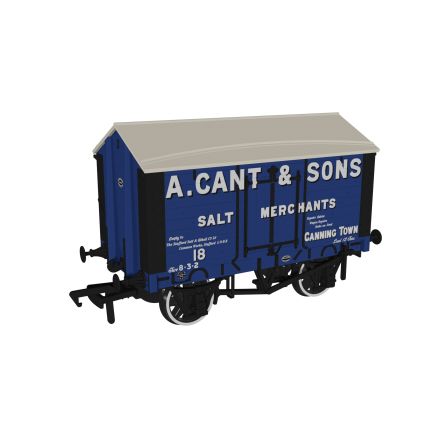 Rapido 967601 OO Gauge RCH 1907 Salt Van A.Cant & Sons No.18