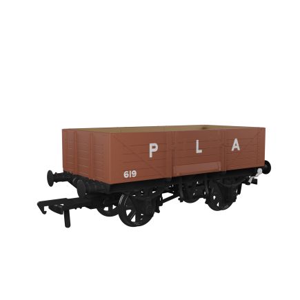 Rapido 971018 OO Gauge GW Diagram O18 5 Plank Wagon Port Of London Authority No.619