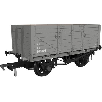 Rapido 973005 OO Gauge GER Diagram 48 7 Plank Wagon Post 1936 LNER Grey No.603304