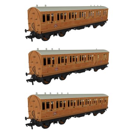 Rapido 978119 OO Gauge Metropolitan Evolution Non Corridor Carriage Pack