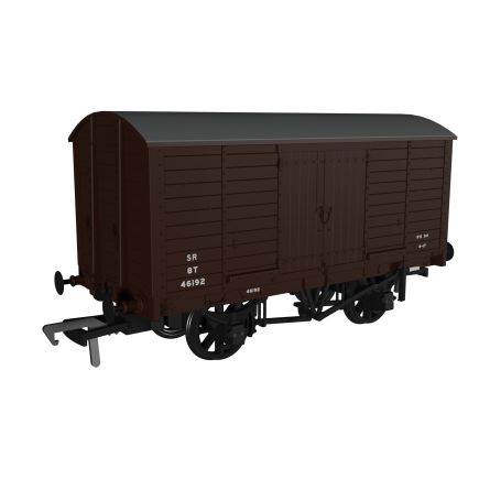 Rapido 979013 OO Gauge LBSCR Diagram 8 Van Post 1936 SR Brown No.46192
