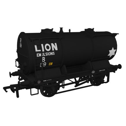 Rapido 981009 OO Gauge Leeds Forge Chemical Tank Lion Emulsion No.B89