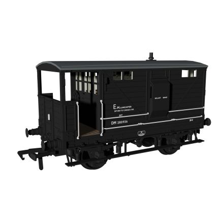 Rapido 987009 OO Gauge LNWR Diagram 17B Brake Van BR Departmental DM280936