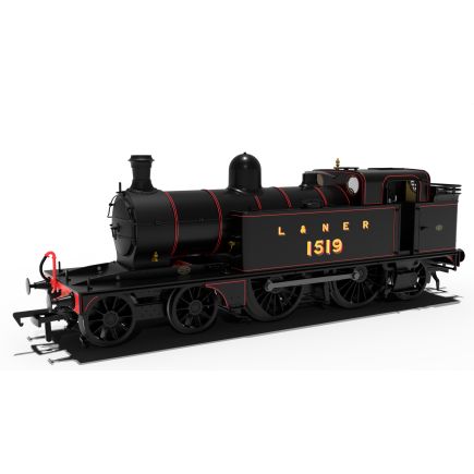 Rapido 989005 OO Gauge LNER C12 4-4-2 Tank 1519 LNER Lined Black