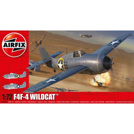 Airfix A02070A Grumman F4F-4 Wildcat Plastic Kit