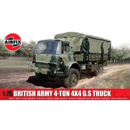 Airfix A02326A British Army 4 Ton 4 x 4 GS Truck Plastic Kit