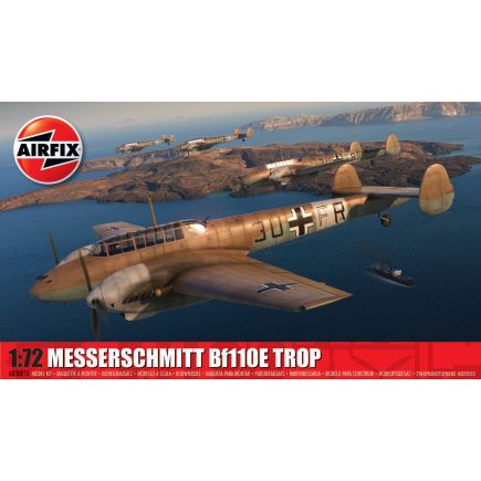 Airfix A03081A Messerschmitt Bf110E/E-2 TROP Plastic Kit