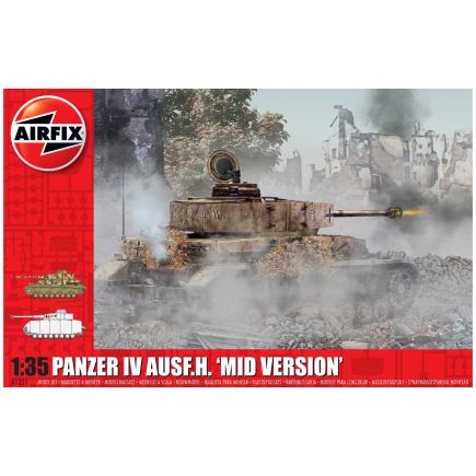 Airfix A1351 Panzer IV Ausf.H 'Mid Version' Plastic Kit