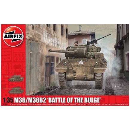 Airfix A1366 M36 M36B2 'Battle of the Bulge' Plastic Kit