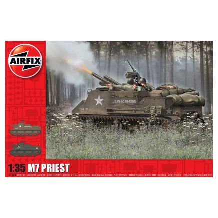 Airfix A1368 M7 Priest SPG Plastic Kit