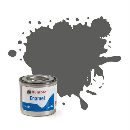 Humbrol No.31 Slate Grey Matt Finish Enamel Paint 14ml Tinlet