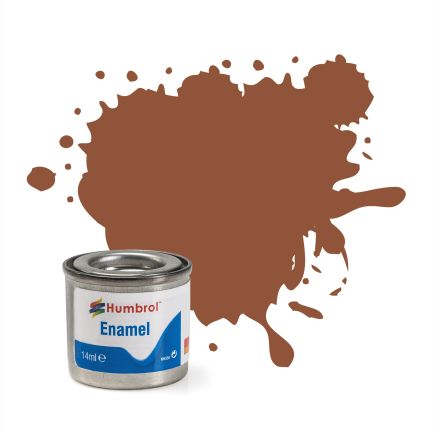 Humbrol No.70 Brick Red Matt Finish Enamel Paint 14ml Tinlet