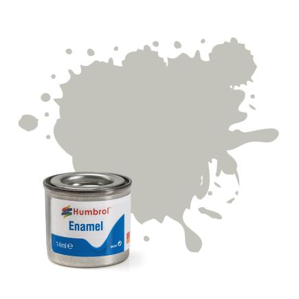 Humbrol No.28 Camouflage Grey Matt Finish Enamel Paint 14ml Tinlet