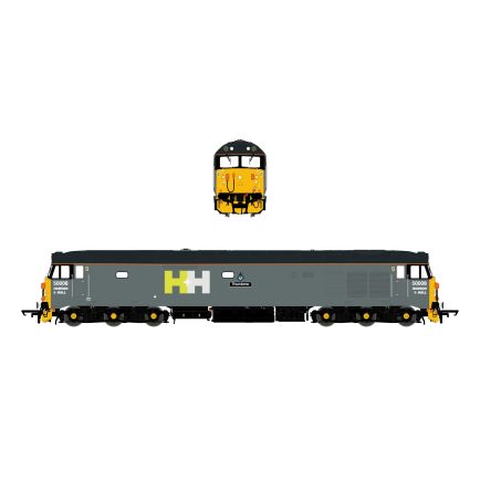 Accurascale ACC2212 OO Gauge Class 50 50008 'Thunderer' Hanson And Hall/Rail Adventure