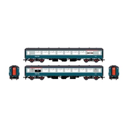 Accurascale ACC2922 OO Gauge BR Mk2C TSO (T) Tourist Second Open With Micro Buffet Coach BR Blue And Grey M6526