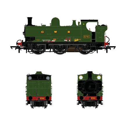 Accurascale ACC2971 OO Gauge GW 57xx 0-6-0 Pannier Tank 5741 GW Green GWR