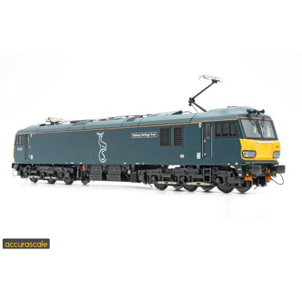 Accurascale AC3284SIL OO Gauge Class 92 92033 'Railway Heritage Trust' Caledonian DCC Fitted
