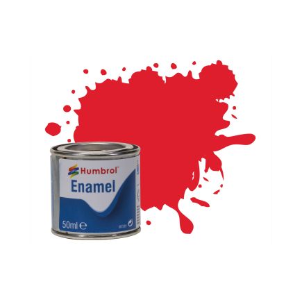 Humbrol Bright Red Enamel Paint