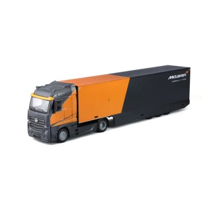 Bburago 18-38401 McLaren F1 Racing Transporter MCL38 2024 Lando Norris