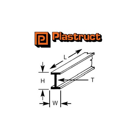 Plastruct I-Beam Section - Various sizes to choose