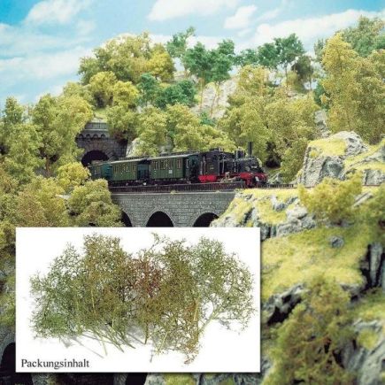 Busch 6801 Realistic Trees & Bushes Kit