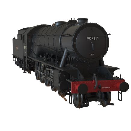 Clark Railworks C1006CS WD Austerity 2-10-0 90767 BR Black Late Crest DCC Sound Fitted