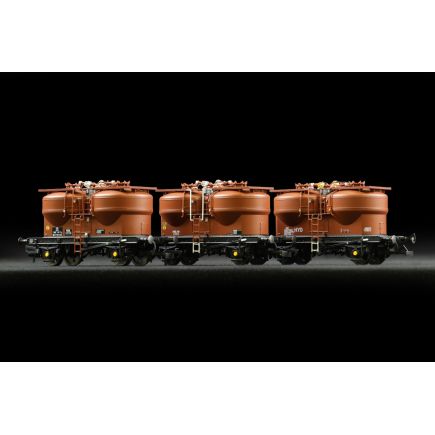Clark Railworks C3042C OO Gauge Pack Of Three BR Prestwins BR Bauxite B873393 B873729 And B873758