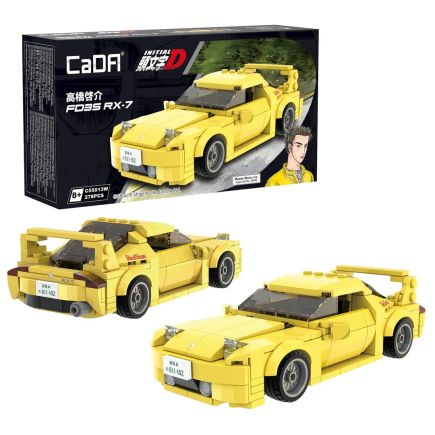 CaDA C55013W Initial D Mazda RX-7 FD3S Plastic Brick Kit