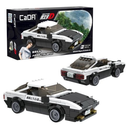CaDA C55014W Initial D Toyota Trueno AE86 Plastic Brick Kit