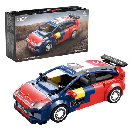 CaDA C55033W 2008 Citroen C4 WRC Plastic Brick Kit
