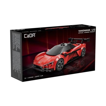 CaDA C55045W YD Yangwang U9 Electric Super Coupe Plastic Brick Kit
