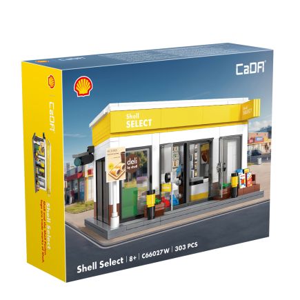 CaDA C66027W Shell Select Shop Plastic Brick Kit