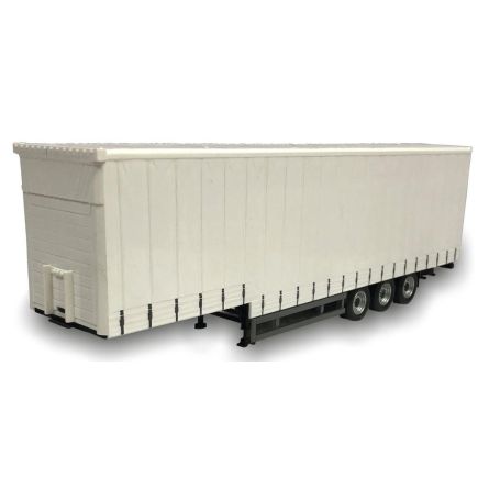 Cararama CR049 Curtainside Trailer Unpainted White